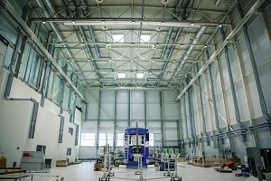 Blick in die Werkshalle der Ariane 6