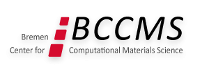 Logo: BCCMS - Bremmen Center for Computational Material Science