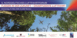 Flyer: 5. Norddeutsches Luftfahrtforum 2020