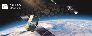 Flyer Galileo Masters: ein Satellit im Weltall