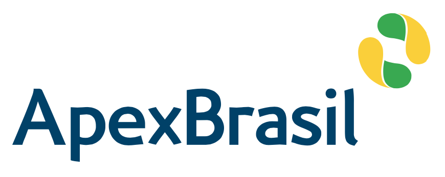 Logo von Apex Brasil.