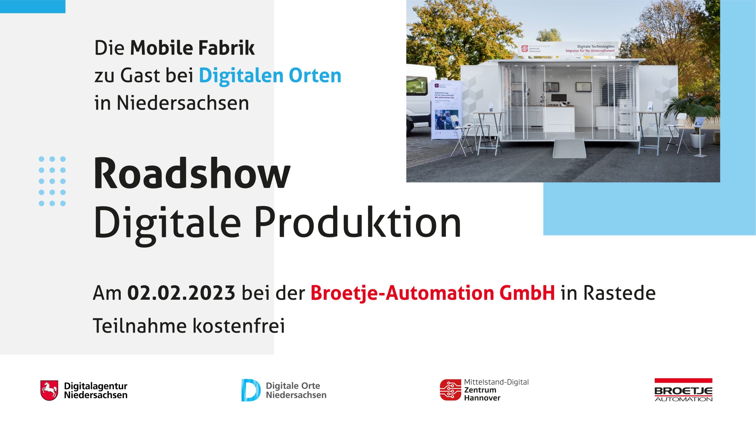 Roadshow „Digitale Produktion” zu Gast bei Broetje-Automation