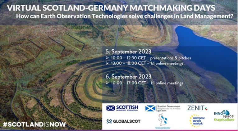 Virtual Scotland-Germany Matchmaking Days - Earth Observation for Land Management