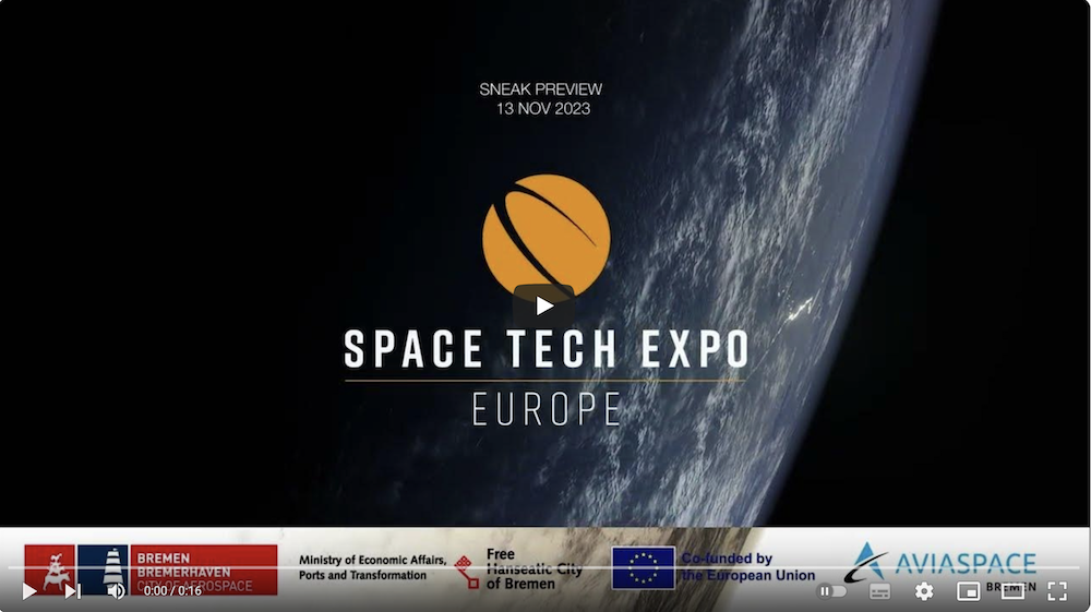 Thumbnail vom Video Sneak Preview: Space Tech Expo Europe 2023 in the Making