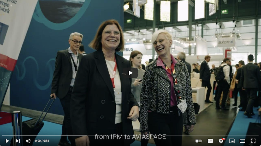 Thumbnail zum Video Space Tech Expo Europe 2023 : Messe Highlights mit Kristina Vogt