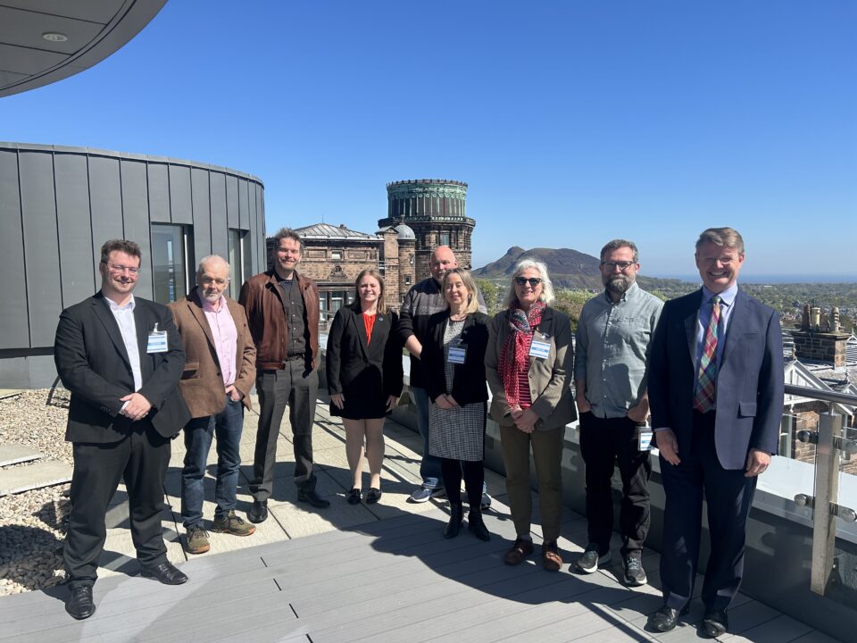 Working session with the Chairs of Space Scotland’s Working Groups | © Aviaspace Bremen; Julian Hofhans